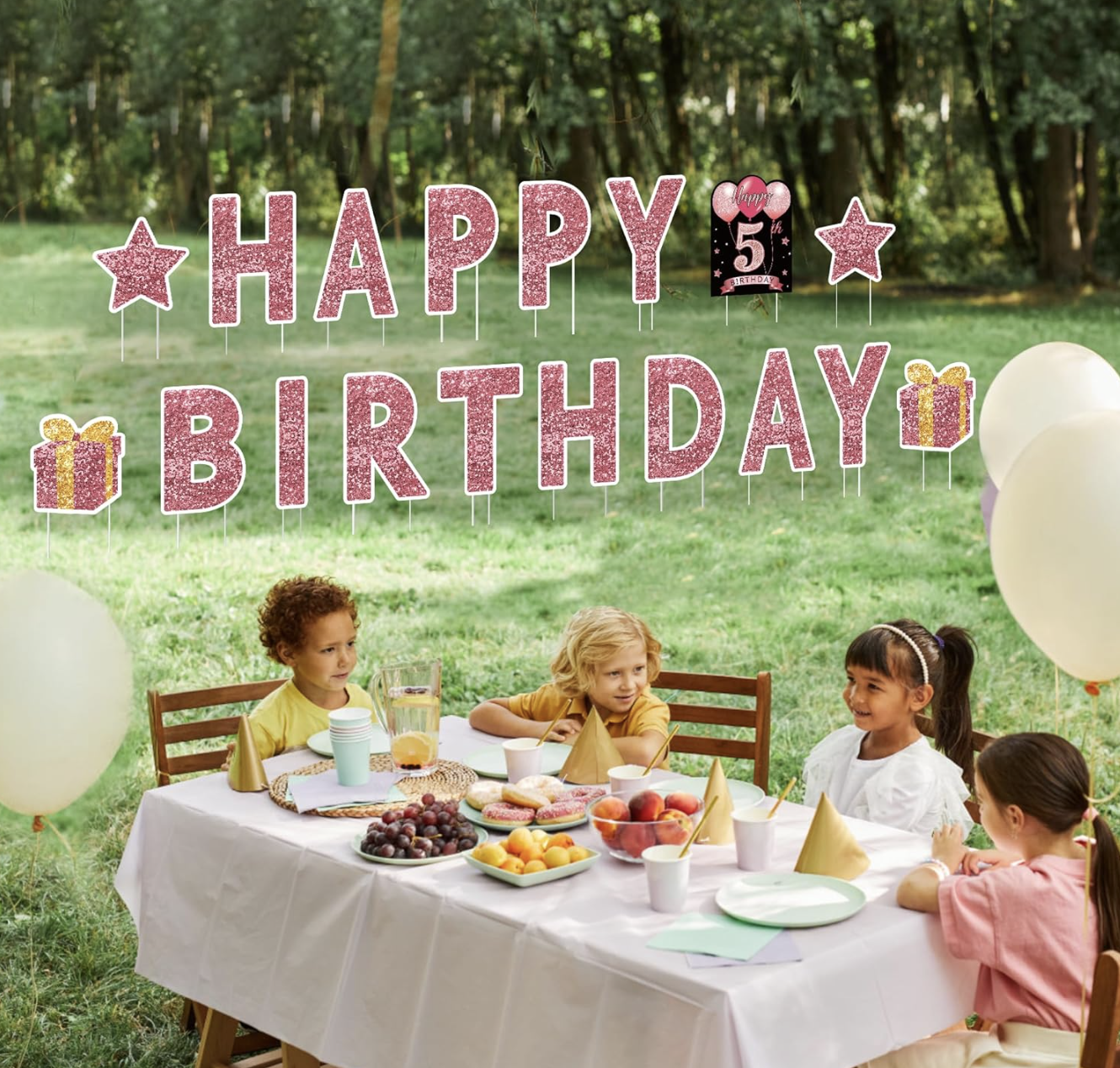 birthday yard sign
